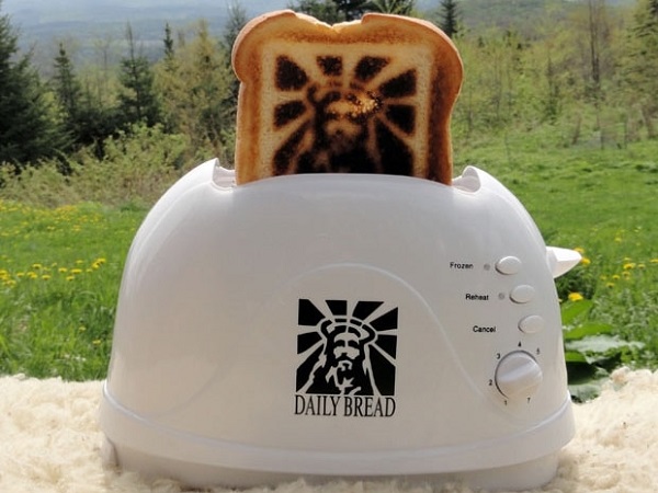 Burnt Impressions Jesus Toaster