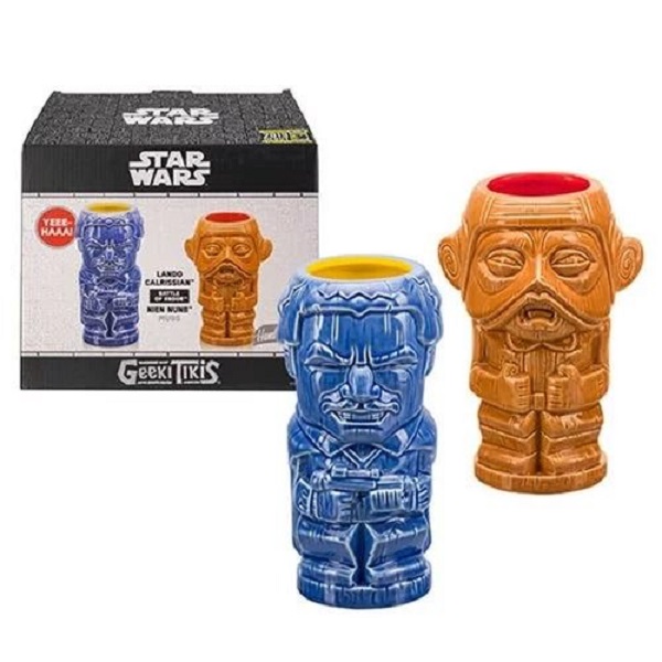 Star-Wars Lando and Nien Nunb Geeki Tikis Egg Cup Set