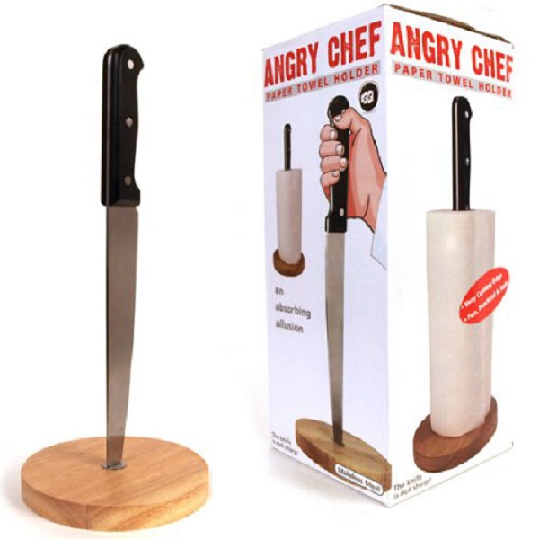 Angry Chef Kitchen Roll Holder