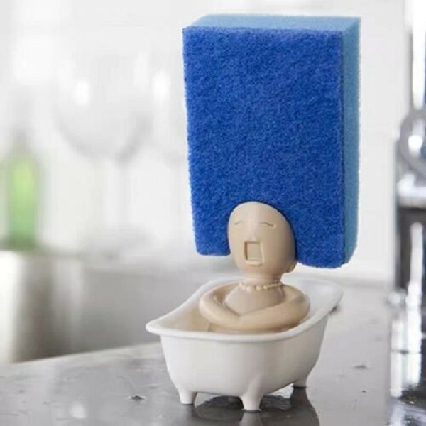 Bathtub Scrubber Sponge Holder by Lulu