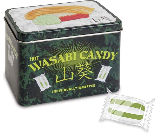 Hot Wasabi Flavour Candy by Archie McPhee
