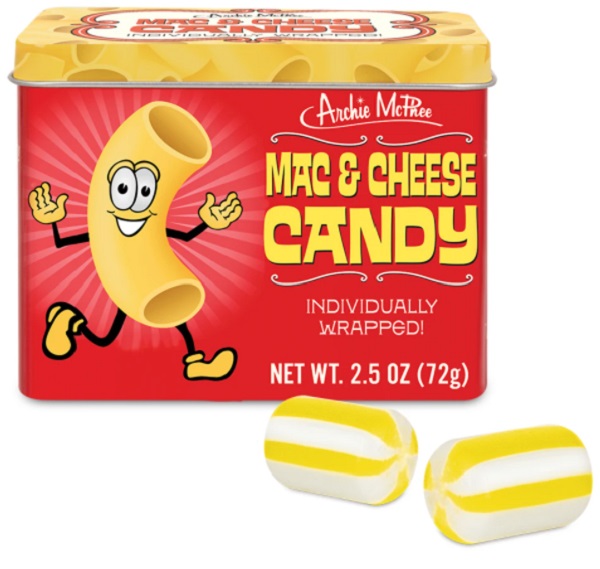 Mac and Cheese Flavour Candy by Archie McPhee