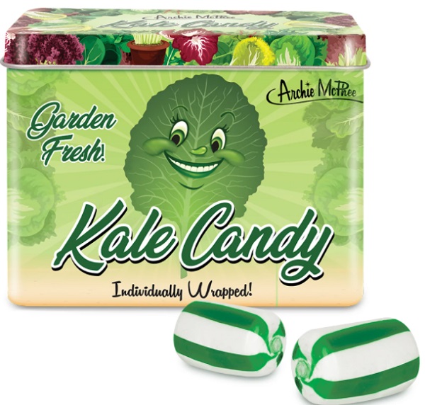 Kale Flavour Candy by Archie McPhee