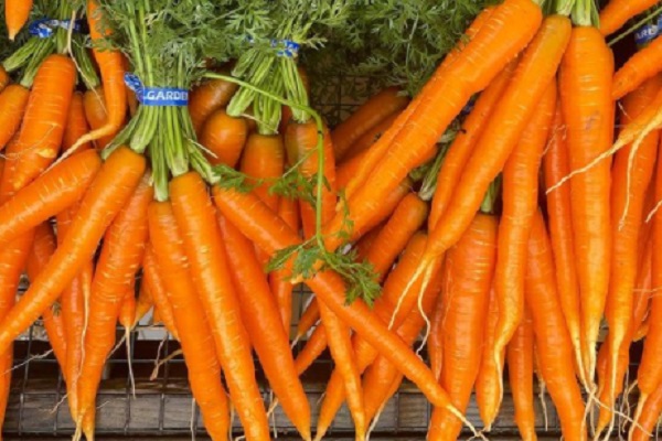 Carrots - 16,706 IU Per 100 Grams