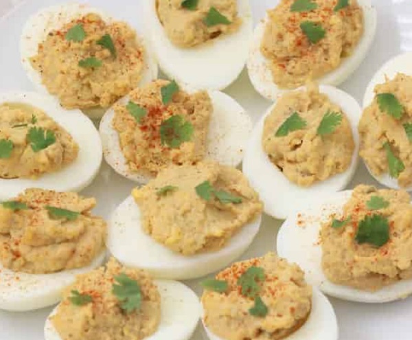 Decorated Devilled Eggs
