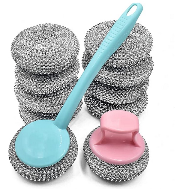 Stainless Steel Sponges & Scouring Pad