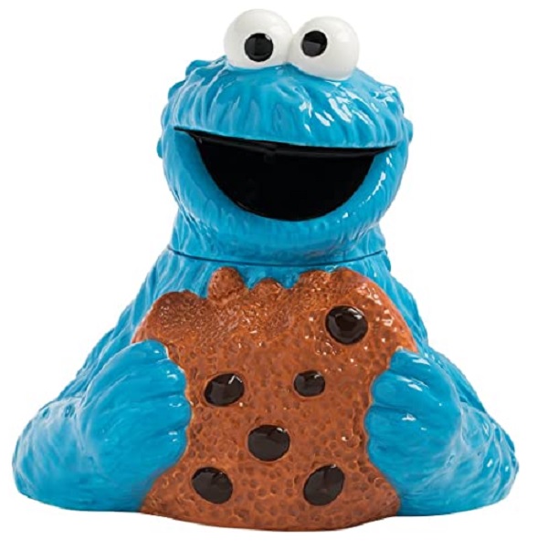 Sesame Street Cookie Monster Ceramic Cookie Jar