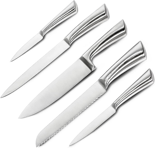AMAHOUSMET Japanese 5-Piece Knife Set