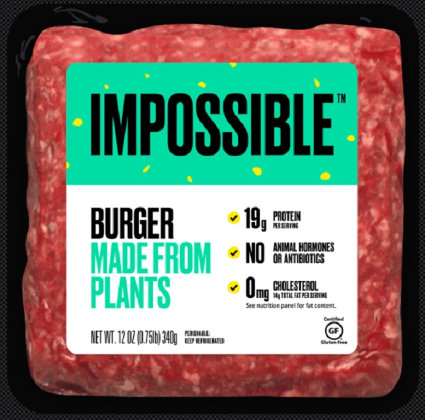 Impossible Foods Ground Vegan Beef