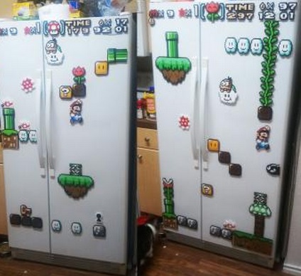 Mario Refrigerator Magnets