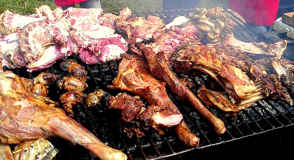 Nyama Choma (grilled meat)