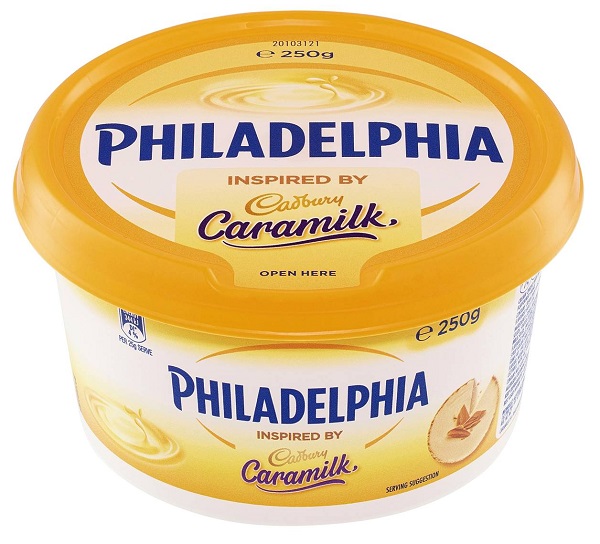 Philadelphia Cadburys' Caramilk Soft Cheese