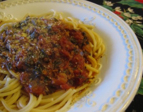 TVP Spaghetti Sauce
