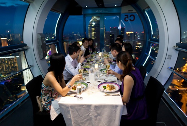Sky Dining at The Singapore Flyer – Singapore