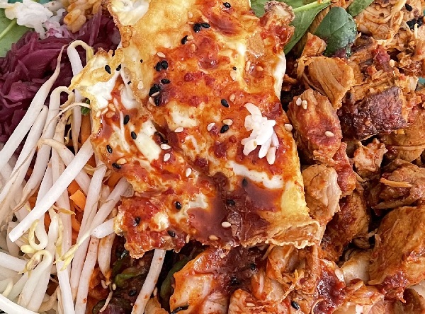 Bibimbap With Kimchi