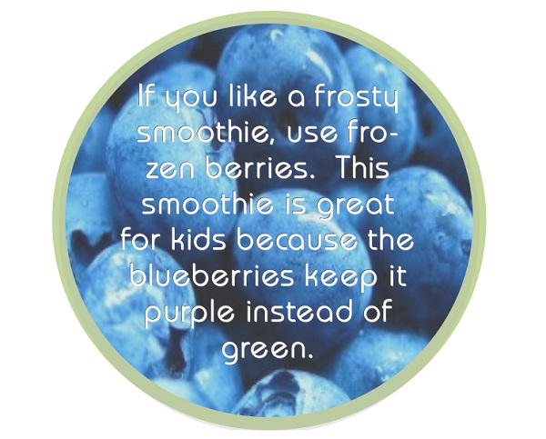 Blueberry Green Smoothie