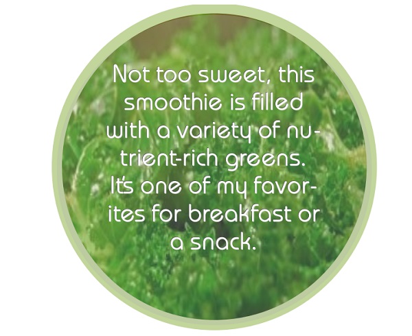 Non-Sweet Green Smoothie