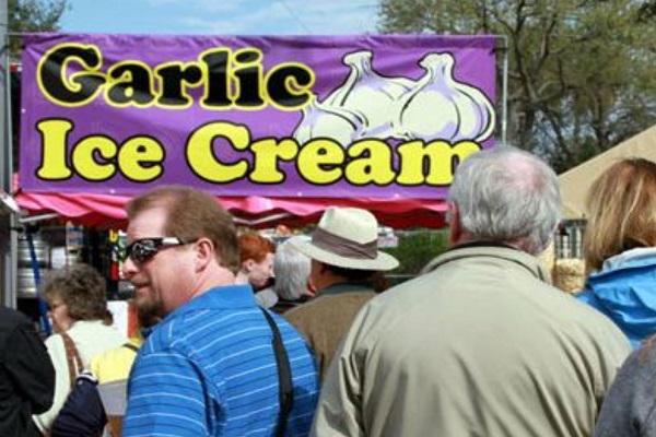 Garlic Ice Cream