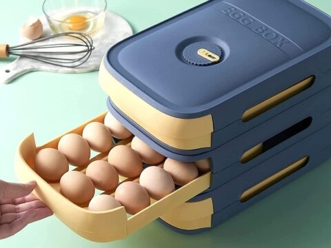 Ten Egg Holders That Will Save Space in Your Fridge