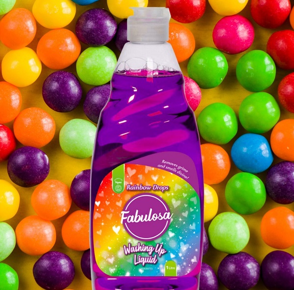 Fabulosa Rainbow Drops Washing up Liquid