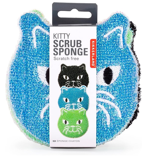 Kitty Scrub Sponge
