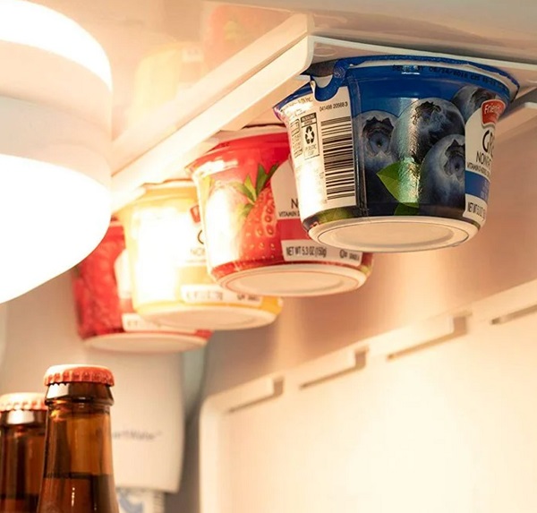 Sliding Yoghurt Refrigerator Organiser