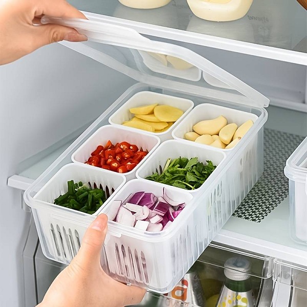 Cihang Fridge Food Storage Container (With Lids)