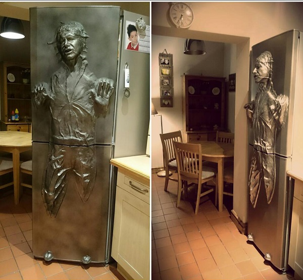 Han Solo in Carbonite Refrigerator