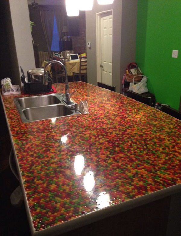 Skittles Kitchen Countertop