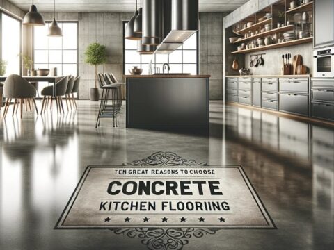 Ten Great Reasons to Choose Concrete Kitchen Flooring