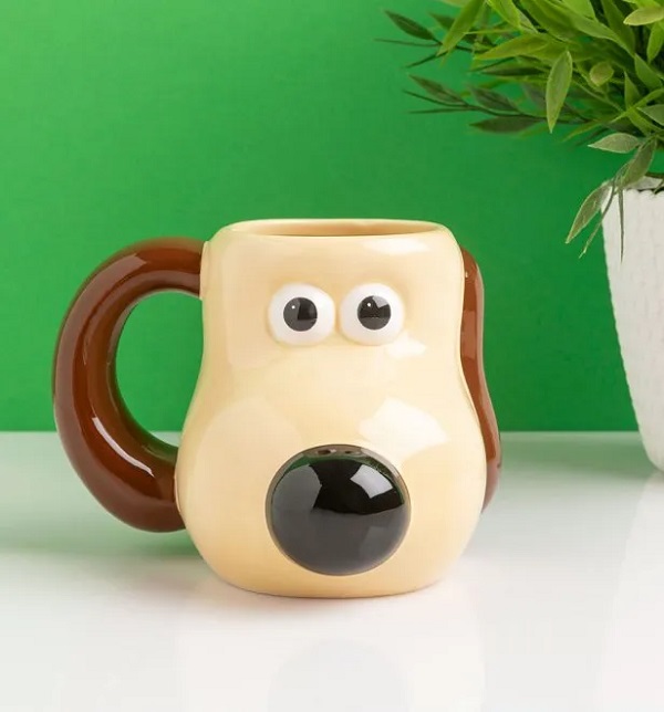 Gromit Shaped Dog Mug