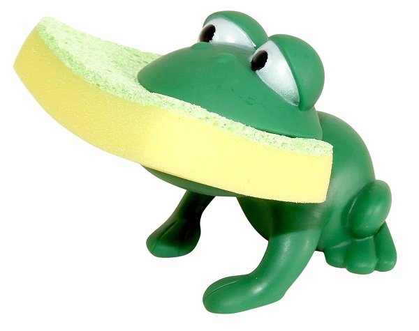 Frog Shape Kitchen Sponge Holder
