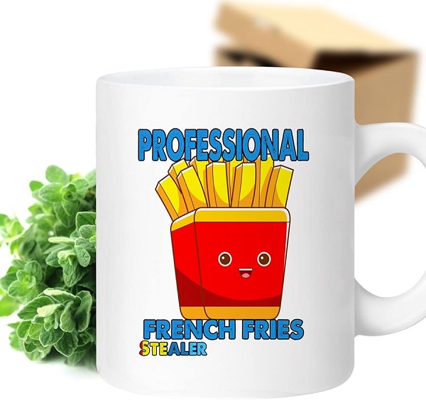Professional French Fries Stealer Coffee Mug