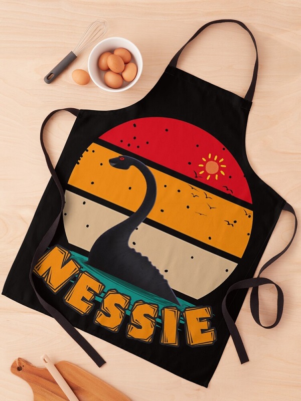 Loch Ness Monster Cooking Apron