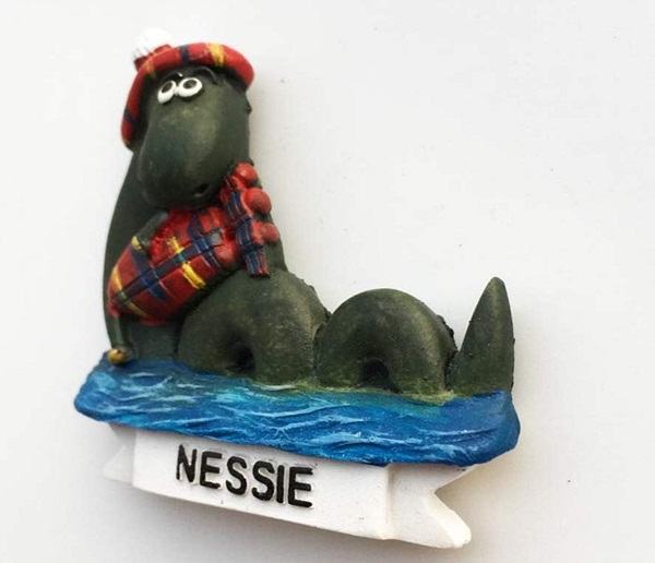 3D Loch Ness Monster Fridge Magnet