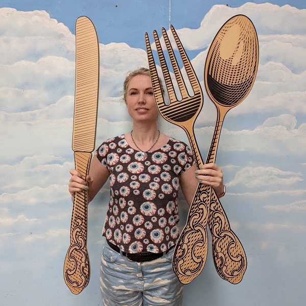 The World's Largest Knife, Fork & Spoon