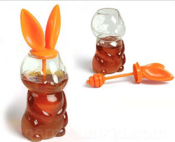 Bunny-Eared Honey Holders