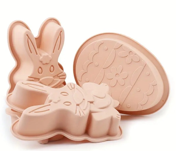 Easter Themed Silicone Cake Pans