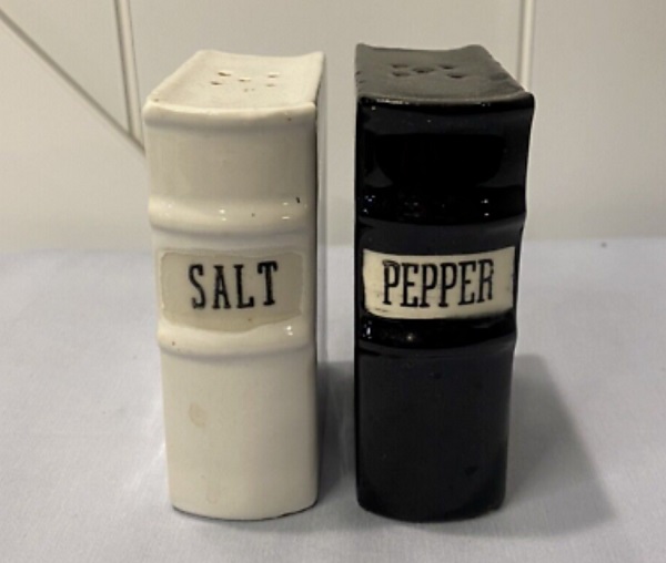 Book Shaped Salt and Pepper Shakers